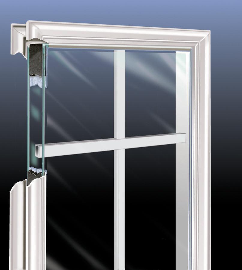 Grills Between Glass 9 Lite Glass and Frame Kit (Half Lite) - Pease Doors: The Door Store