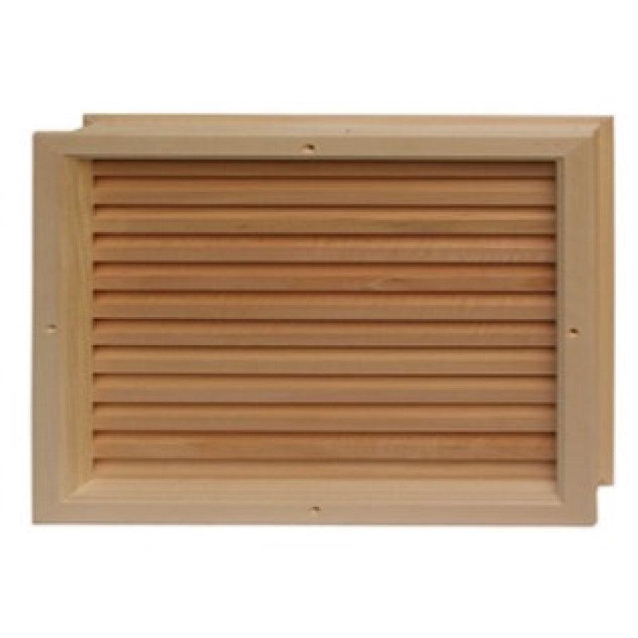 Chevron Basswood Door Louver Kit - Pease Doors: The Door Store