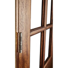 36" Prehung Mahogany Entry Door System (3/4 Glass 6 Lite) - Pease Doors: The Door Store