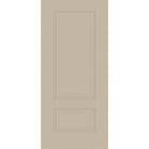 36" Mahogany Grain Fiberglass Entry Door Slab (3/4 Lite) - Pease Doors: The Door Store