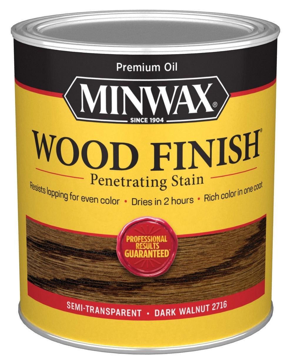 Minwax Quart Door Stain Dark Walnut