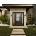 Portland Glass and Frame Kit (Craftsman) - Pease Doors: The Door Store