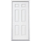 36" Smooth Fiberglass Entry Door & Framing Kit (6 Panel) - Pease Doors: The Door Store