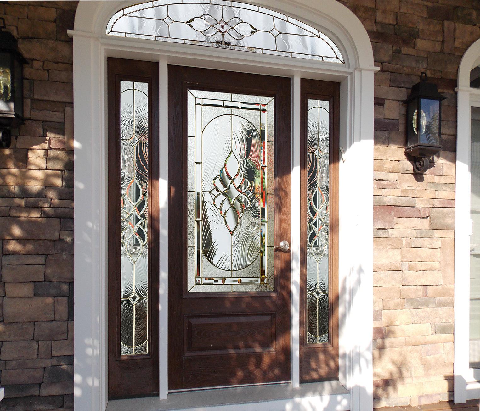 Saxon Elliptical Transom - Pease Doors: The Door Store