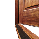 36" Prehung Mahogany Entry Door System (Speakeasy Iron Knocker) - Pease Doors: The Door Store