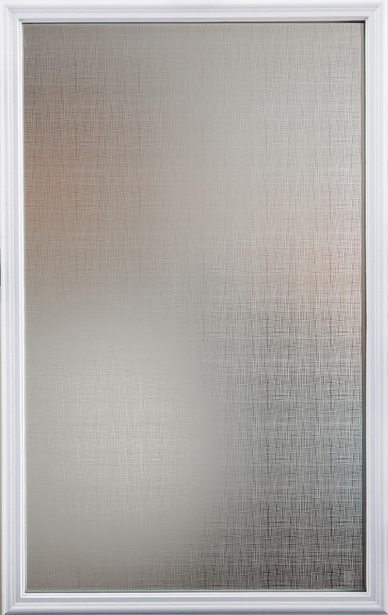 Woven Glass and Frame Kit (Half Lite 24" x 38" Frame Size) - Pease Doors: The Door Store