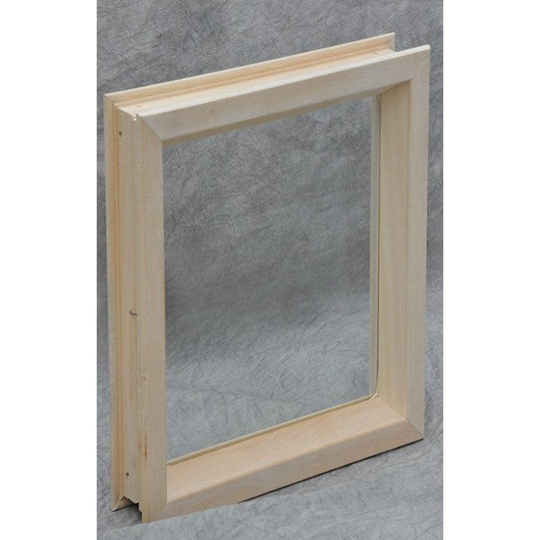 Clear 1 Lite Glass and Frame Kit (Interior 1 3/8" Door Thickness - Half Lite) - Pease Doors: The Door Store